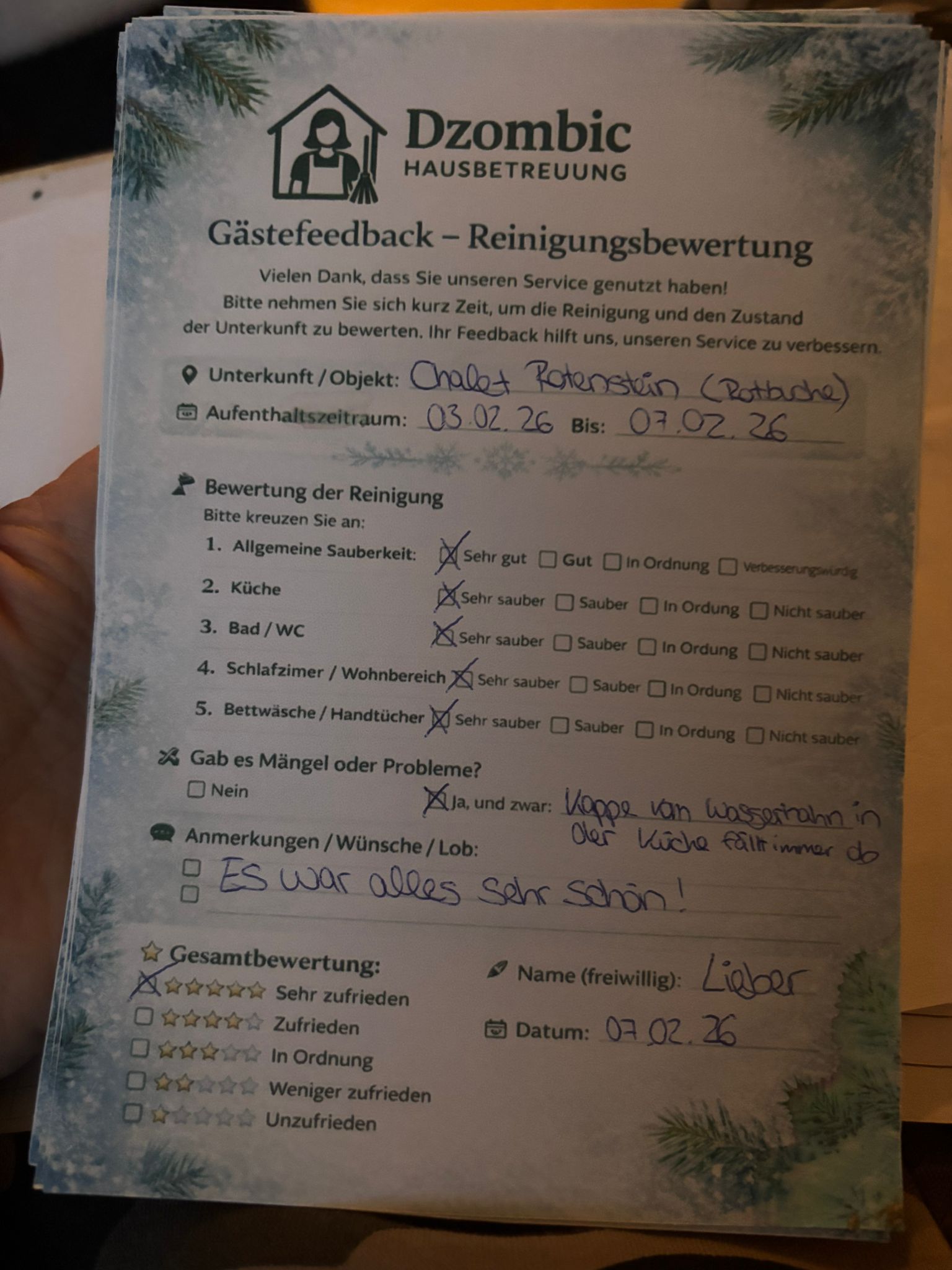 Zufriedener Kunde 1